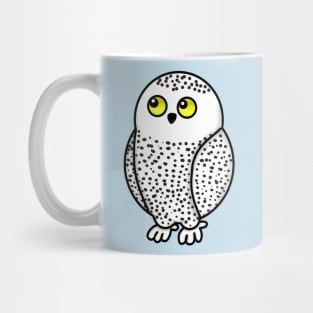 Chibi Snowy Owl Mug